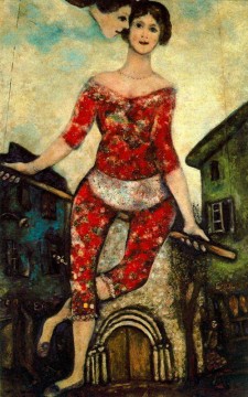 feuer in der nacht Ölbilder verkaufen - Der akrobatische Zeitgenosse Marc Chagall